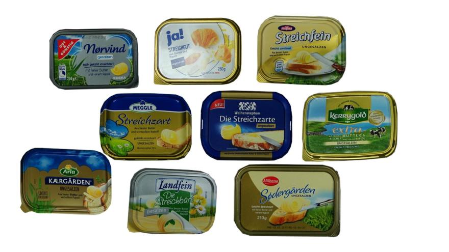Butter mit Rapsöl