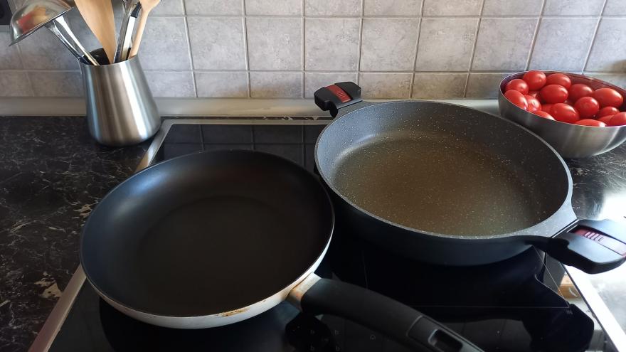 Beschichtete Pfanne