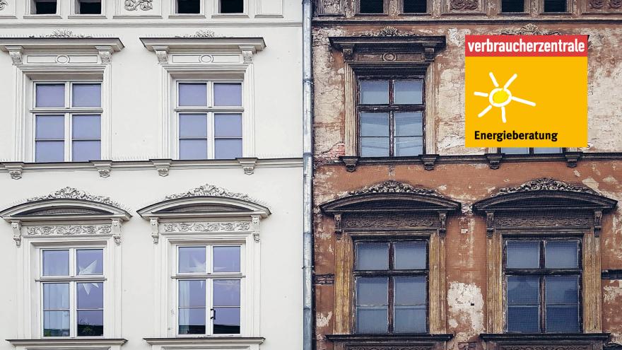 Fassade alt und neu