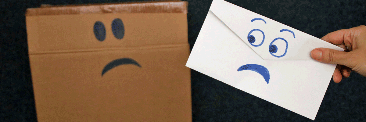 Post Paket Brief Ärger