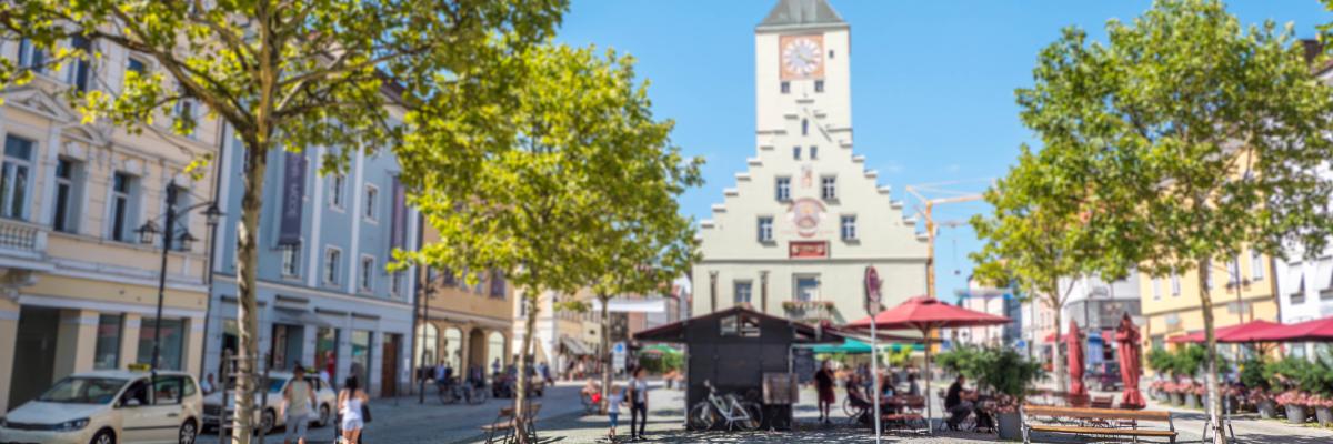 Stadtplatz in Deggendorf