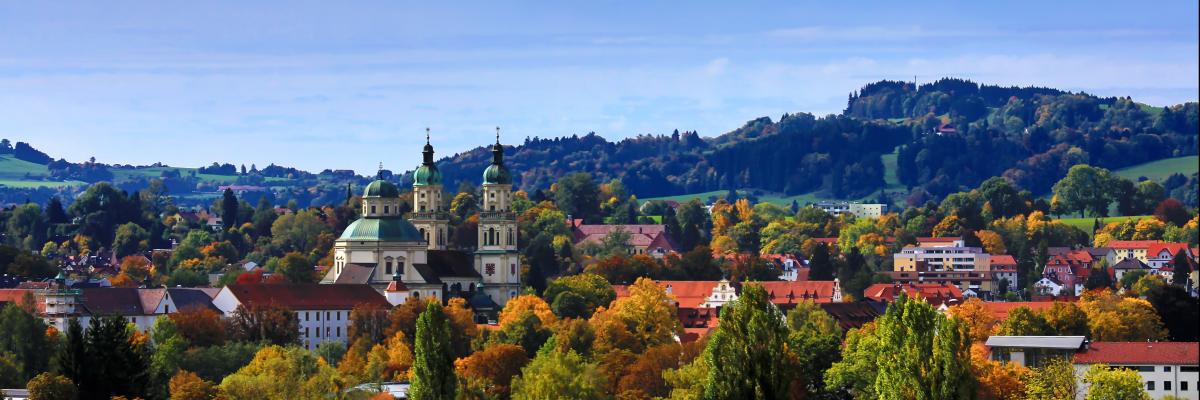 Panorama-Ansicht von Kempten